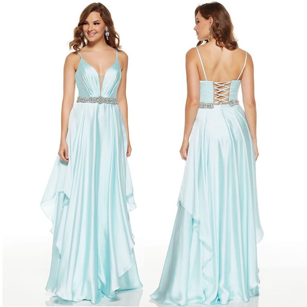 Alyce Paris 60641. Long, Plunging Neckline, Flowy